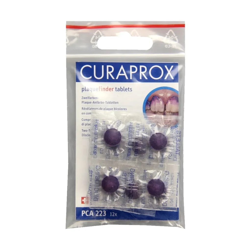 Средство для индикации зубного налета CURAPROX табл - (12шт)