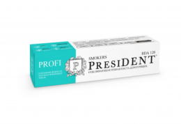 Зубная паста PRESIDENT PROFI Smokers (120 RDA), 50 мл