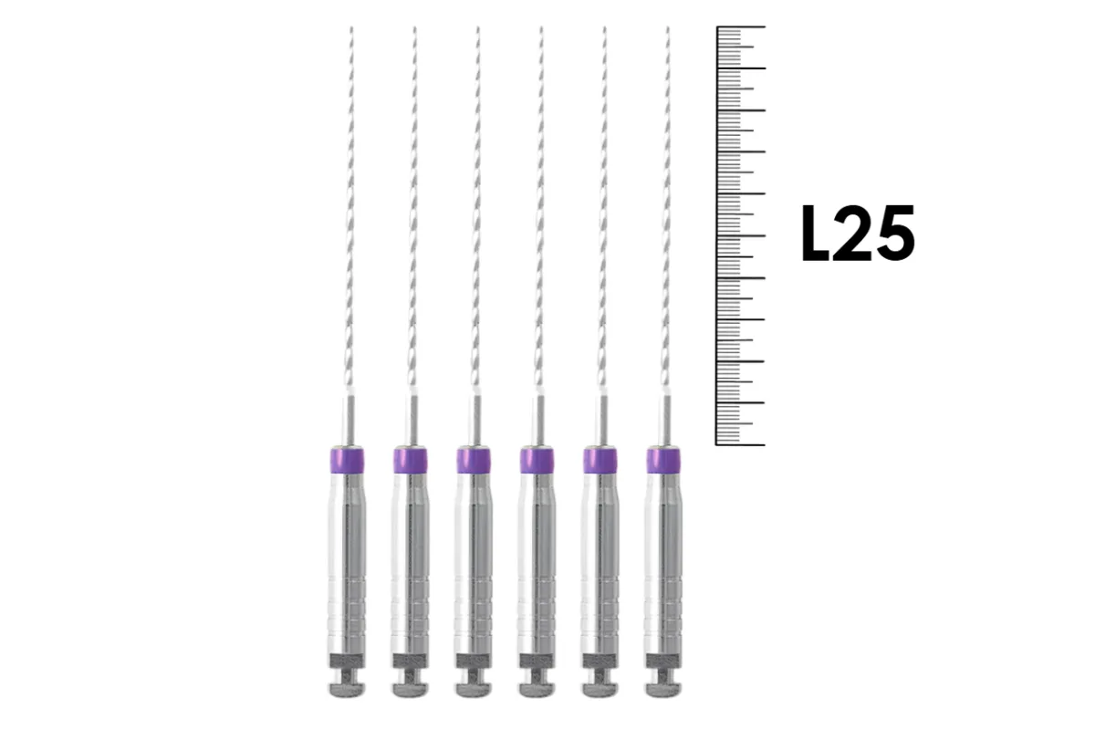 Engine Reamers №10 (6 шт), Mani - машинные файлы, дрильборы