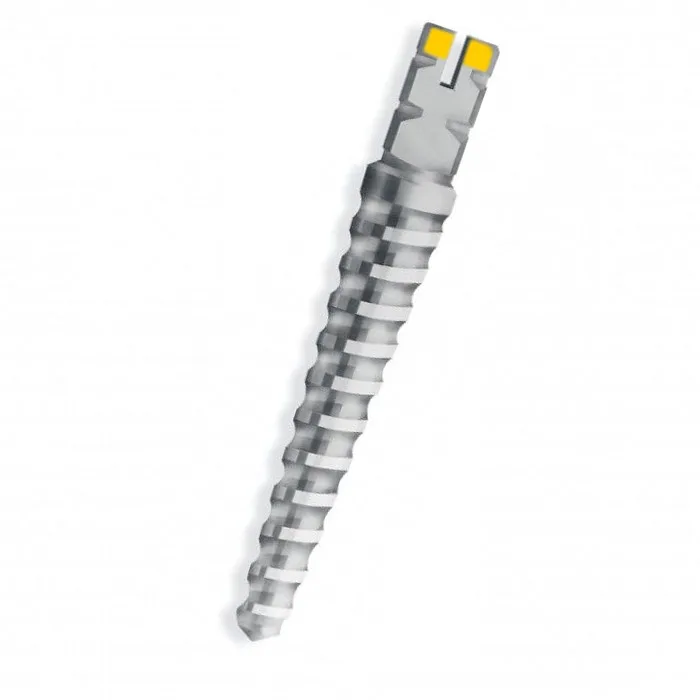 Unimetric 208 L жёлтые 25 шт., d = 0,8 мм l = 9,25 мм - штифты титановые (C215TL0020800) Dentsply