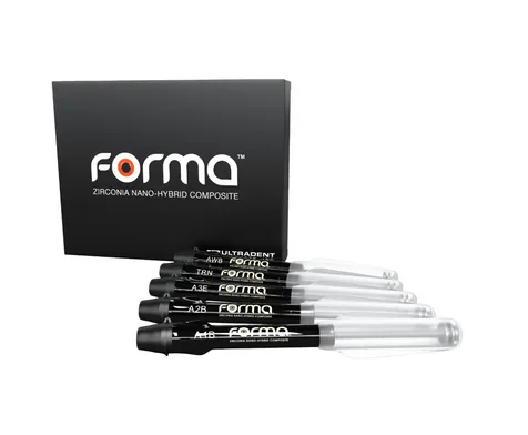 FORMA 5 SYR KIT, 5 x 4 г (оттенки A1B,2xA2B,A3B,A3.5B) -наногибридный композит с циркониевым наполни