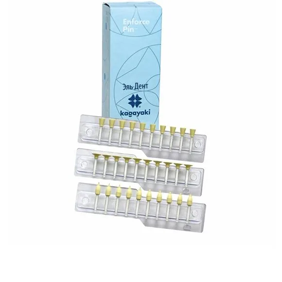 Полиры Kagayaki Enforce Pin 30шт. АССОРТИ-желтые уретановые