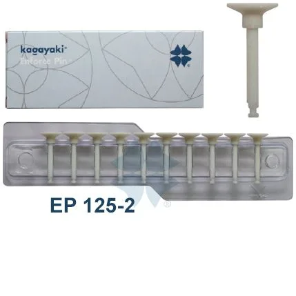 Полиры Kagayaki Enforce Pin 40 шт.-Диск белый грубый уретановый ЕР125-2
