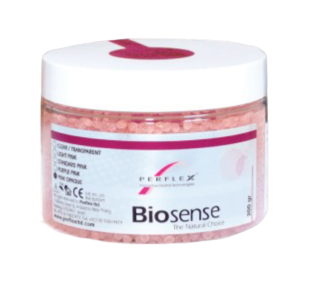 Термопластичный материал Biosense фиолетово-розовый светлый 200гр