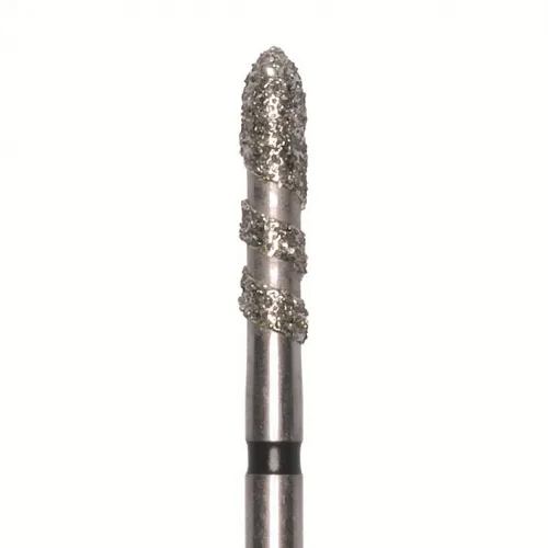 Бор алмазный 868 012 FG, черный, Форма: торпеда (5 шт), Jota