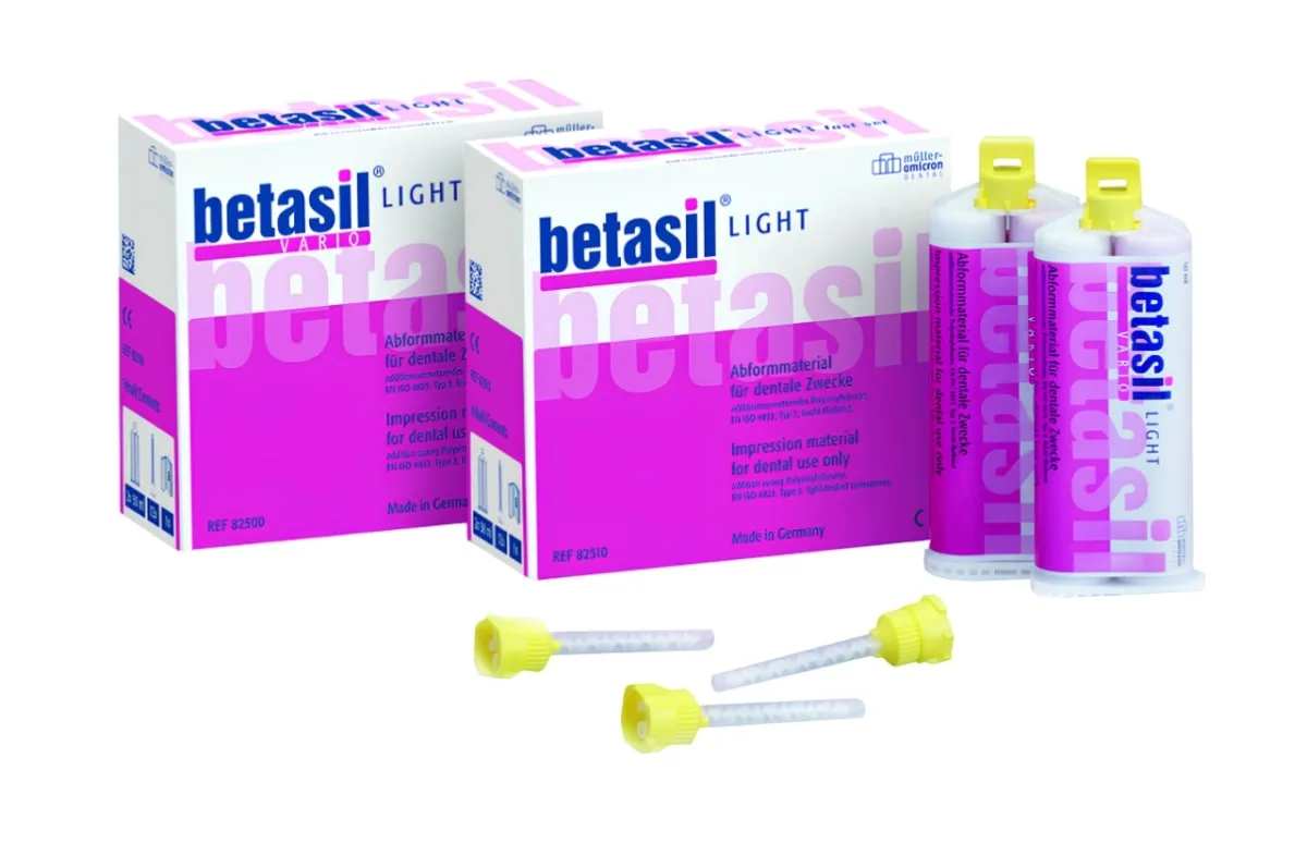 Betasil light fast set, слепочная масса - (2 х 50мл.)