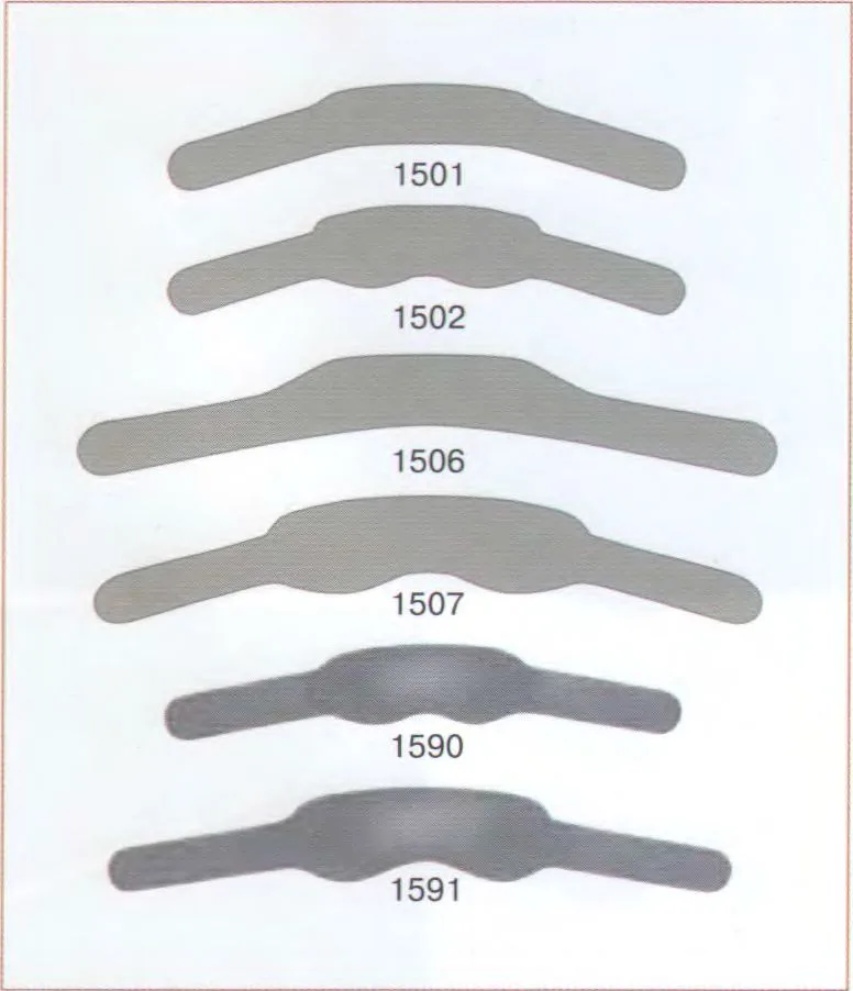 Матрицы Titanium титановые для моляров двусторонние 0.03mm, 30шт. (KerrHawe)