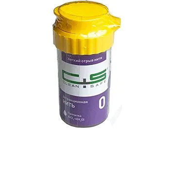Нить ретракционная, вязаная, хлопок, с пропиткой AL, №0, Clean+Safe