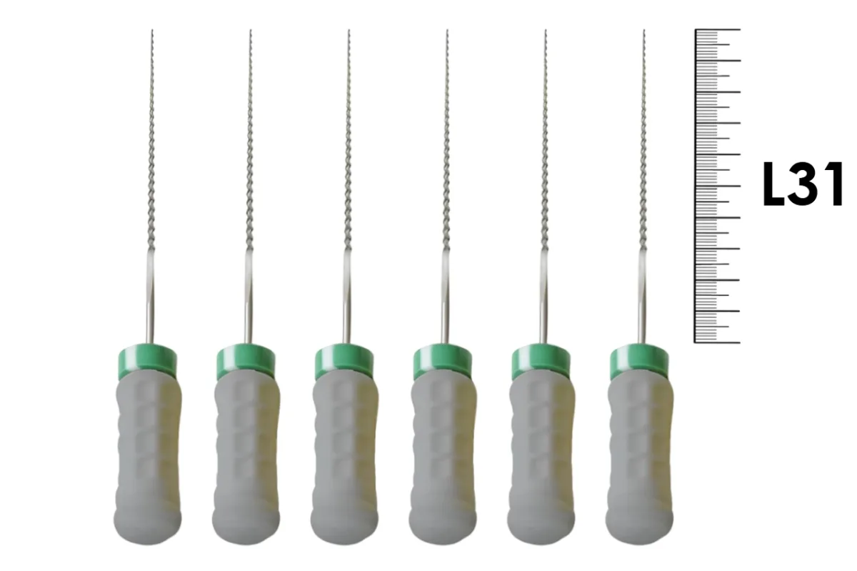 H-File M-Access 31мм №08 (6 шт), Dentsply Sirona - ручные файлы, каналорасширители
