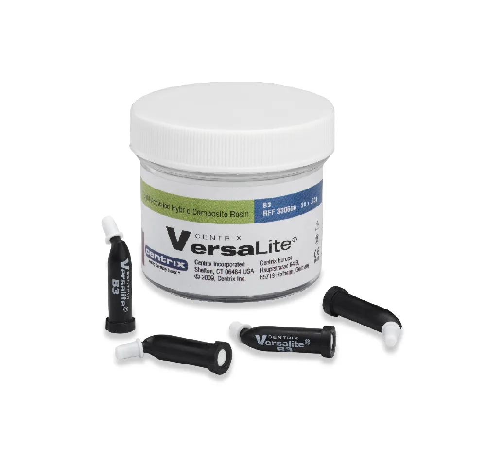 VersaLite, цвет A3 (20 канюль по 0,25 г), Centrix - композит