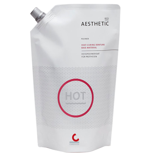 Aesthetic Red Polymer пластмасса, цвет F34 Original Pink, порошок 500 г