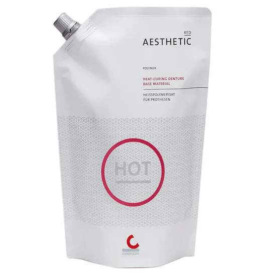 Aesthetic Red Polymer пластмасса, цвет F34 Original Pink, порошок 500 г