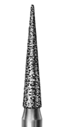 Бор алмазный конусный заостренный 858 (1 шт.), Komet Dental