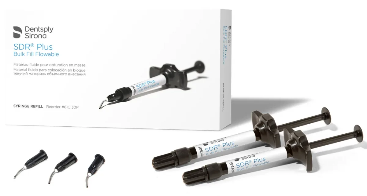 SDR Plus, универсальный, набор в шприцах (2 х 1 г.), Dentsply