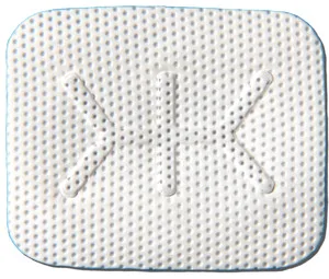 Ti-250 POSTERIOR single 20х25 мм - нерезорбируемая мембрана упрочненная титаном