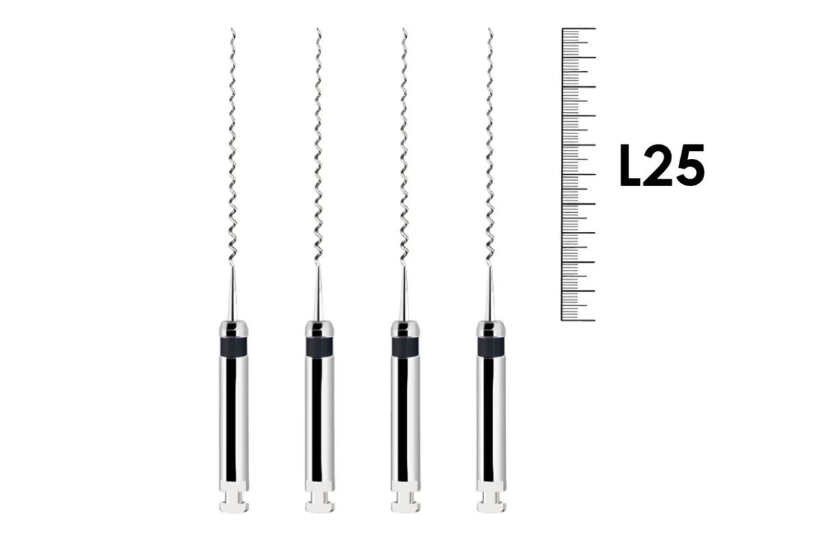 Paste Carriers Mani 25мм №40 (4 шт) - эндодонтические каналонаполнители, машинные, мягкие