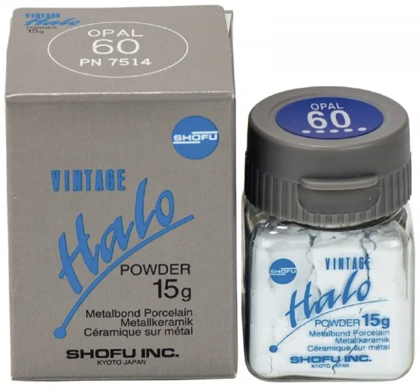Vintage Halo, режущий край Opal 60 (15 г), Shofu - масса керамическая