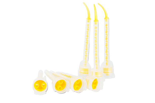 Yellow mixing tip, канюли смесительные для CharmFlex Light, Dentkist - (1 х 48 шт.)