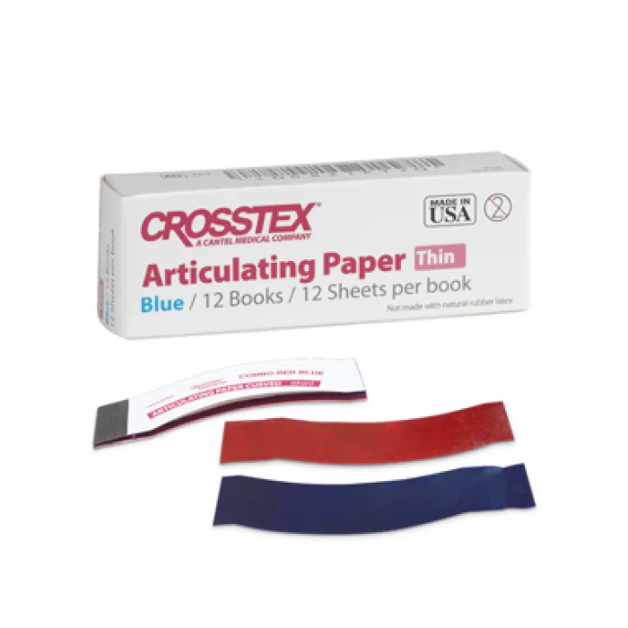 Копирка бумага Crosstex XX Thin Blue 32мик. (12x12=144 листа)