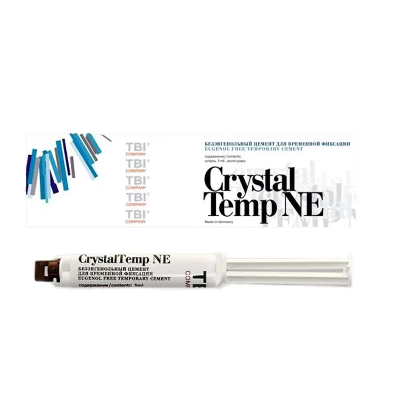 Crystal Temp NE белый опаковый (5 мл) - цемент для временной фиксации