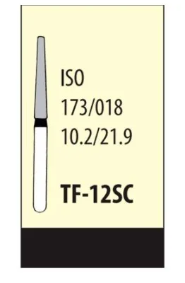 Бор TF-12SC (черн (5 шт.), Mani