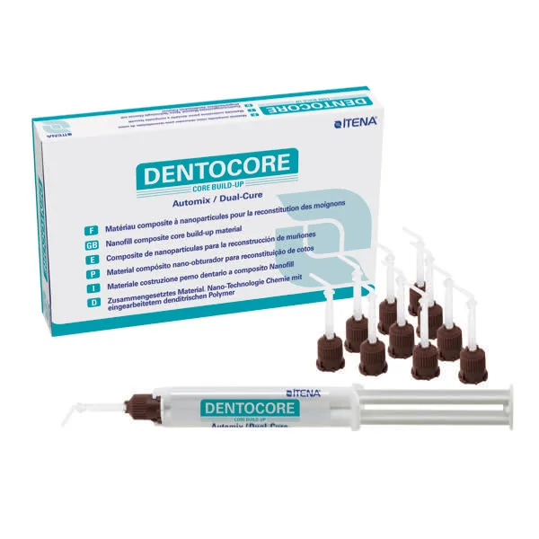 DentoCore, цвет A3 (50 г), Itena - материал для восстановления культи и фиксации штифтов