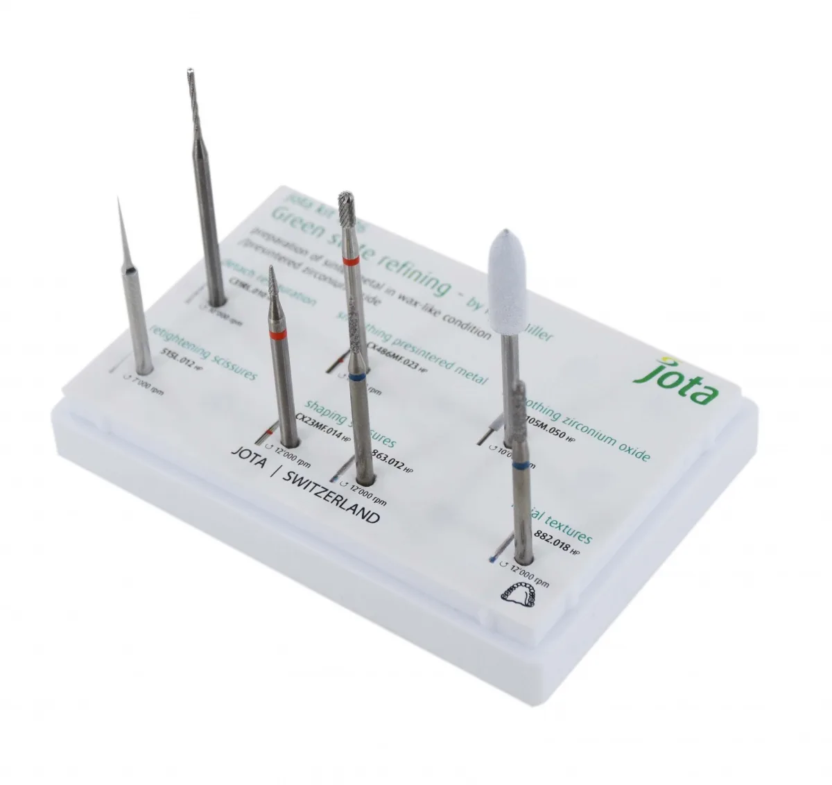 Набор для протезирования Jota Kit Denture Base (7 инструментов)