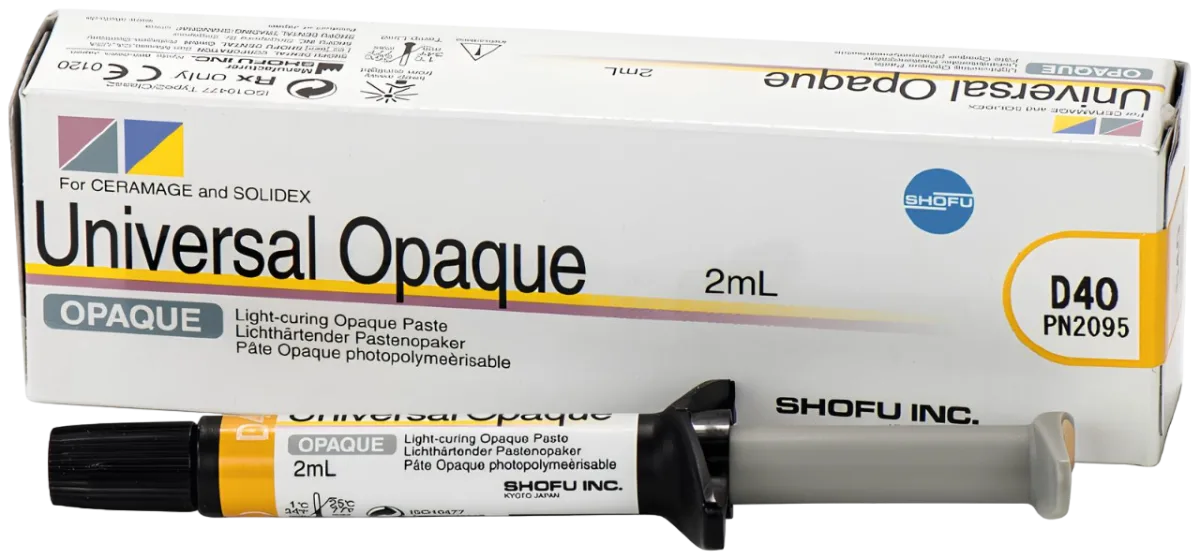 Ceramage Universal Opaque W2O, шприц (1 х 2 мл.), Shofu