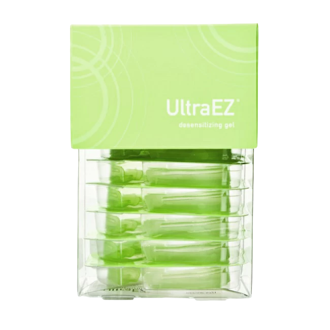 UltraEZ Combo- набор гелей для снятия чувствительности зубов , по 10 для каждой челюсти в каппах верх/низ