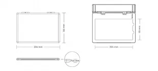 Slim pad pro stains