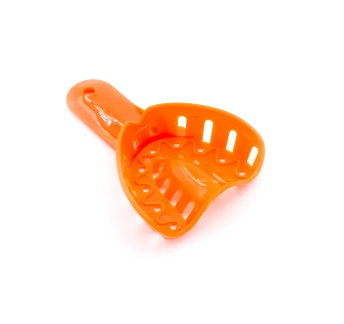 Ложка слепочная Disposable Impression Trays 2U-ORANGE №2 верх, DynaFlex - (1шт.)