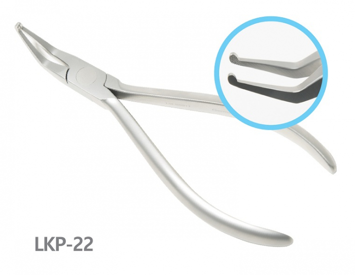 LKP-22 Щипцы Хоу изогнутые, 45 градусов