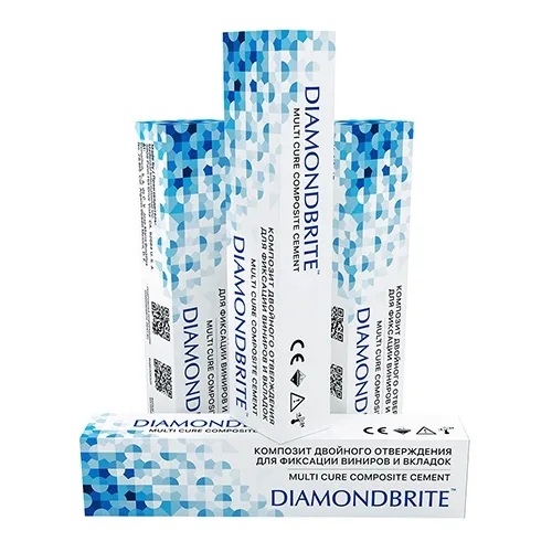 Diamondbrite (база 2 гр + кат. 2 гр) cамоадгезивный композитный цементдвойного отверждения