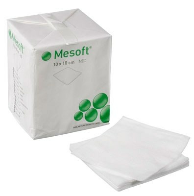 Салфетки Mesoft нестерильные 40 г. 10х10 см 100шт