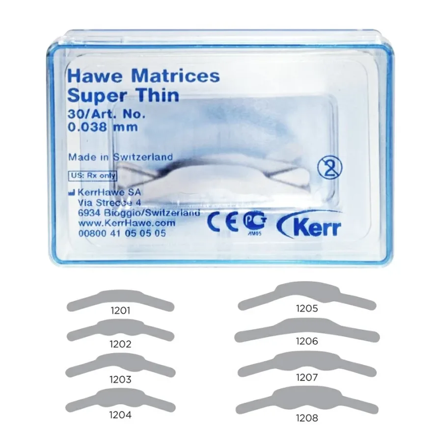 Матрицы Super Thin, толщина 0,038, 30 шт