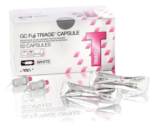 Fuji Triage Capsule белый-реставрац. стеклоином. цемент хим. отверждения, 50 капсул