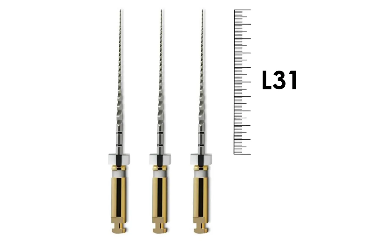 Proglider 31мм (3 шт), Dentsply Sirona - машинные файлы, переменная конусность, стерильные