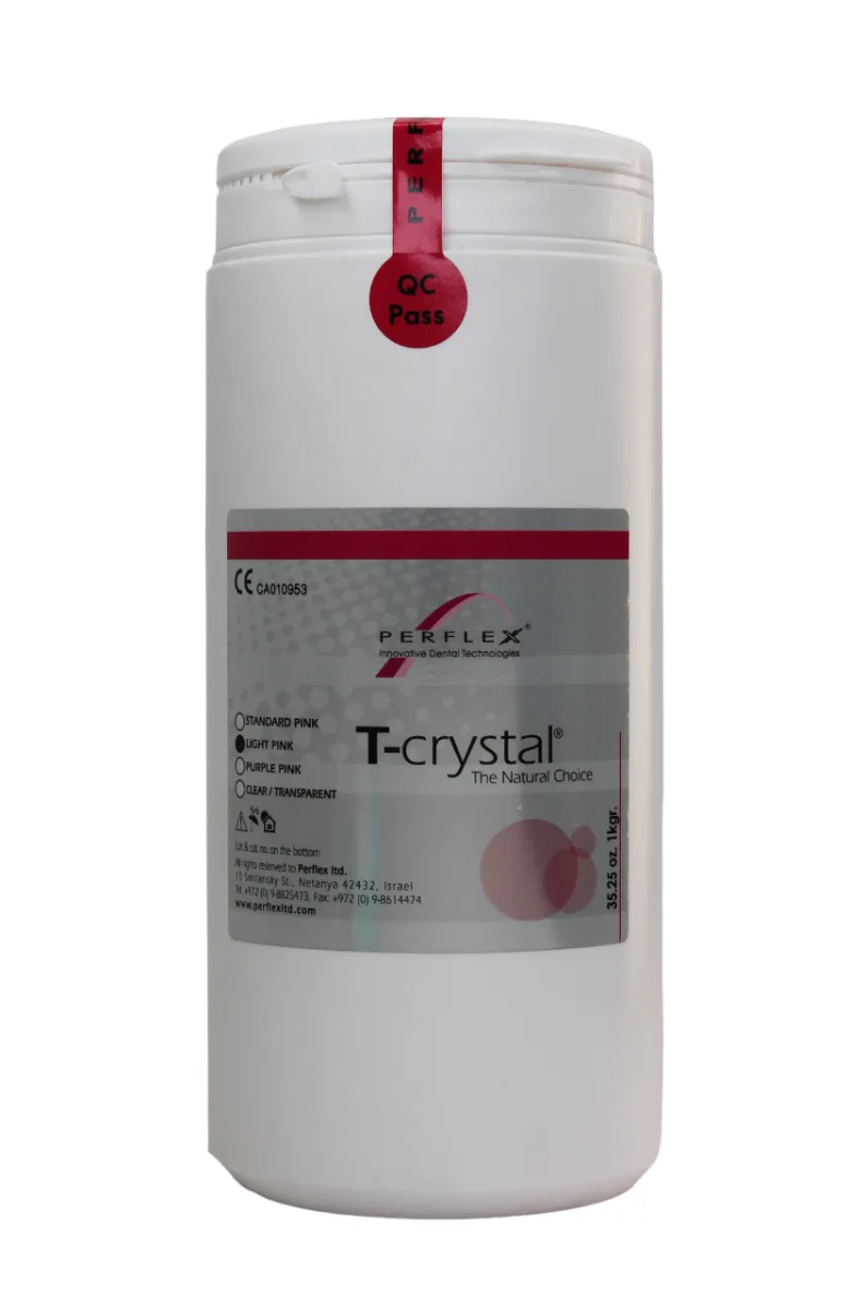 T-Crystal, прозрачный (1 кг), Perflex - термопластичный материал