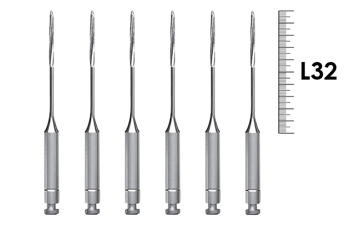 Largo RA 32мм №1 (6 шт), Dentsply Sirona - расширители прямых корневых каналов