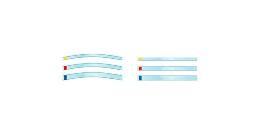Матрицы Transparent Strips, желтые