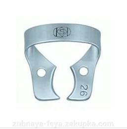 №26. Кламп для верхних моляров, специально для разрушенных зубов, Dentech