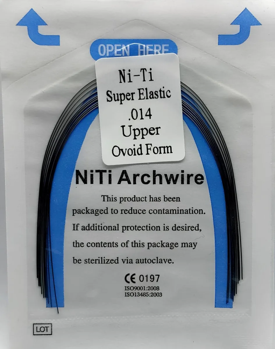 Дуга суперэластичная Ni-Ti 014 Верх Archwire Superelastic - (10шт.)