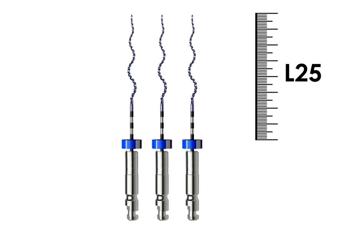 XP-endo Shaper 25мм №30 (3 шт), FKG - машинные файлы, стерильные