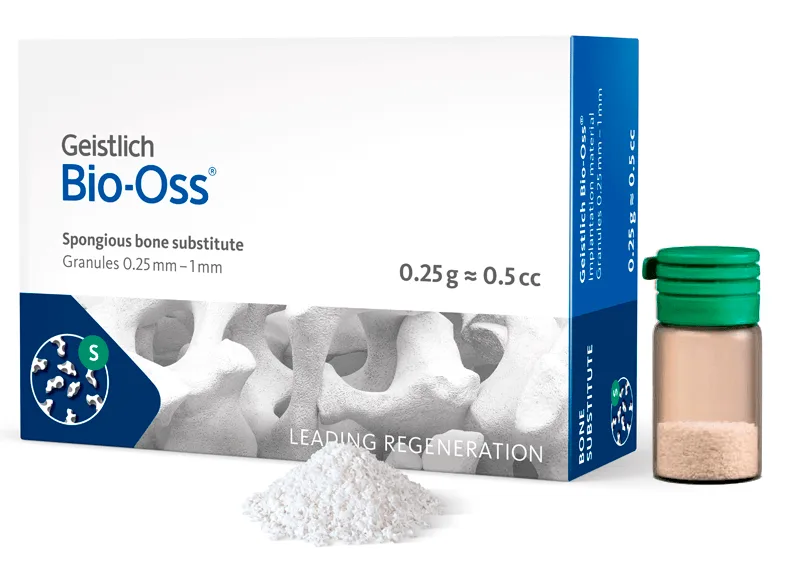 Bio-Oss Гранулы (0,25г/0,25-1мм/Размер S)