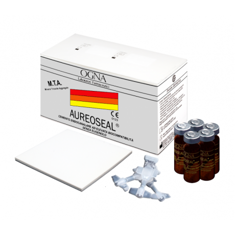 Ауреосил (Aureoseal) (1х400мг) МТА - закрытие перфораций, пломбир. канала, покрытие пульпы Ogna
