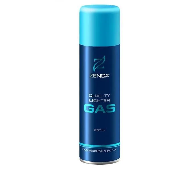 Газ для газовой горелки, баллон 330мл, Zenga