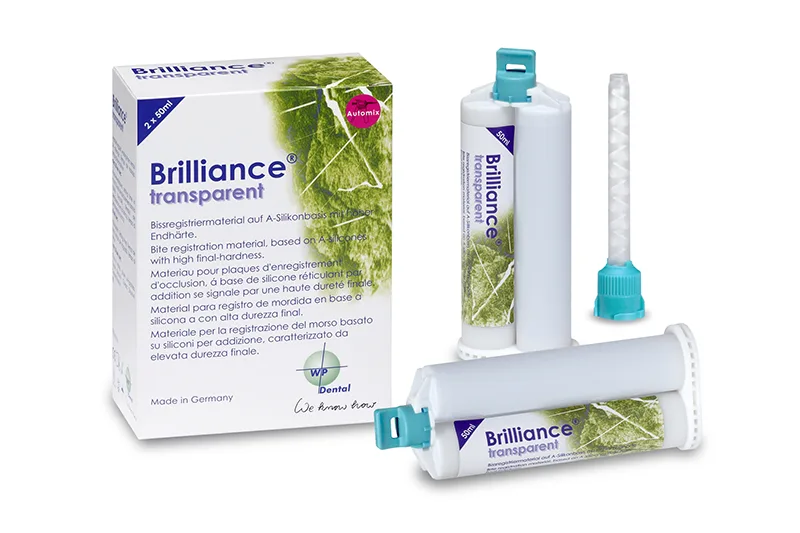 Brilliance Transparent, регистратор прикуса, W&P - (2 х 50мл.)