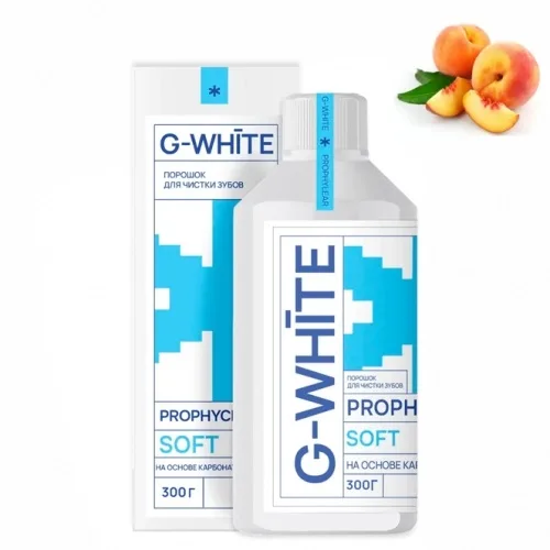 Порошок PROPHYCLEAR SOFT Персик для чистки зубов на основе кальция карбоната 65 мк (300 г)