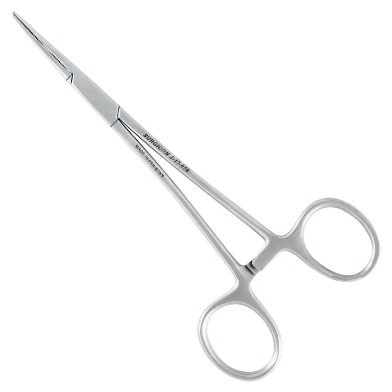 Зажим кровоостанавливающий Москит изогнутый 150 мм Surgicon