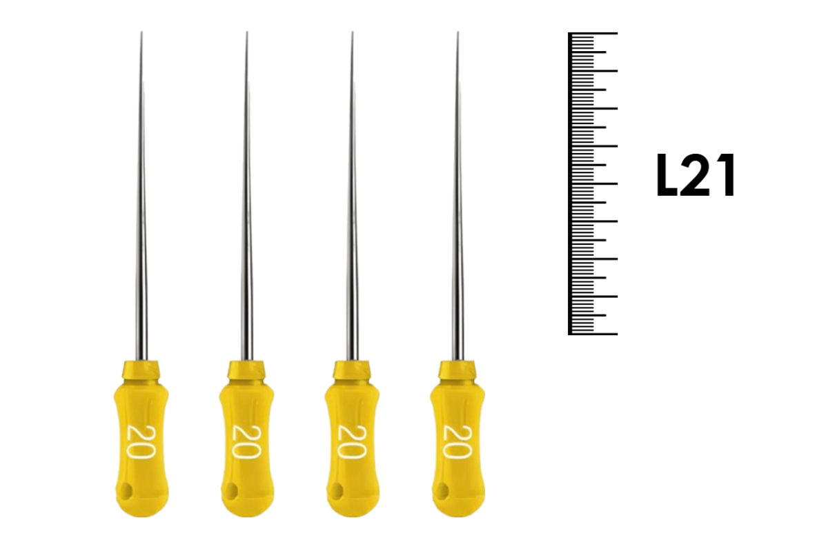 Spreaders 21мм №20 (4 шт), Dentsply Sirona - уплотнители гуттаперчи для латеральной конденсации